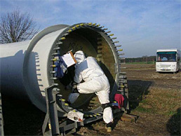 Rotor blade inspection